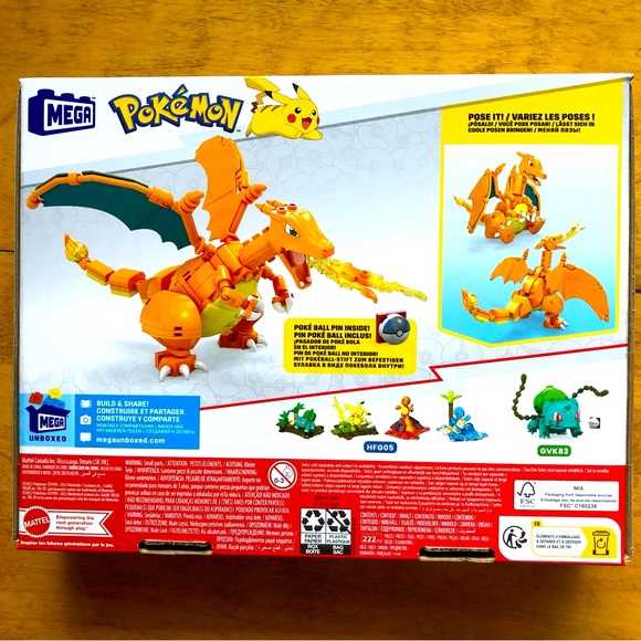 New Mega Pokémon Charizard Building set. - Picture 2 of 5
